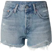 Levi's 501 Original Shorts Blue Größe: W29 | Kurze Sporthosen Outlet | Damen | Blau
