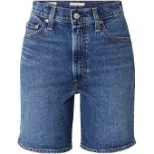 Levi's Ribcage Bermuda Shorts Blue Größe: W26 | Kurze Sporthosen Outlet | Damen | Blau