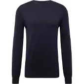 Scotch & Soda Sweatshirt "Strickpullover Core Viskose Pullover", Herren, Gr. XL, blau (dunkelblau), Obermaterial: 81% Viskose CV. 19% Nylon NY., Sweatshirts Sweatshirt