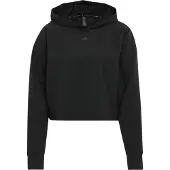 Adidas Damen-Sweatshirt mit Kapuze und Hinterlüftung Power