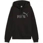Puma Ess+ Animal Kapuzenpullover Schwarz XL Frau Schwarz XL