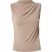 Pieces Blusentop "Madison" in Beige - L