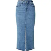 Vila Jeansrock "VIJAF HW MIDI DENIM SKIRT-NOOS"