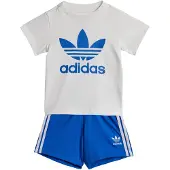 Adidas Set T-Shirt und Shorts JE0525 Blau Regular Fit
