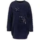 Blue Seven Strickkleid in Dunkelblau - 92