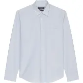 Marc O'Polo Hemd M28 7257 42090 Himmelblau Regular Fit