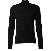 Superdry für Herren. M6110640A Essential bestickter Pullover schwarz (XXL), Lässig, Wolle