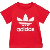 Adidas T-Shirt Trefoil IX5115 Rot Regular Fit