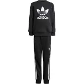 Adidas Originals Sweatset - Trefoil - Schwarz m. Weiß - - 116 - Sweatsets