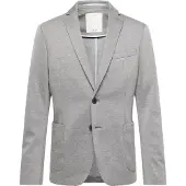 s.Oliver BLACK LABEL Sakko Herren Slim Fit grau meliert, 102 802363-0002-01020