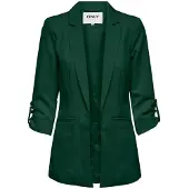 ONLY Kurzblazer "ONLKAYLE-ORLEEN 3/4 BLAZER TLR NOOS" Materialmix, regular fit