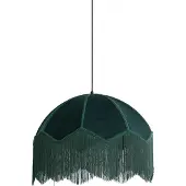 Light & Living - Hängeleuchte Malacia - Dunkelgrün - Ø50cm Hängelampe - Esstischlampe - Wohnzimmerlampe - Schlafzimmerlampe - Wohnzimmer