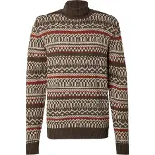 Blend Strickpullover Herren braun gemustert, XXXL 751542-0001-09995