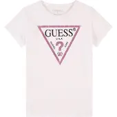 GUESS T-Shirt J73I56 K8HM0 Weiß Regular Fit
