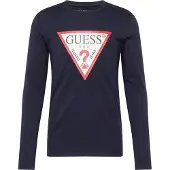 GUESS Longsleeve Original Logo M2YI31 I3Z14 Dunkelblau Slim Fit