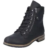 Rieker Schnürstiefel in schwarz | Gr.: 42