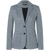 More & more Blazer in Weiß/ Blau - 36