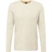 BOSS Longsleeve aus Stretch-Baumwolle mit Logo-Print Grösse XXXL