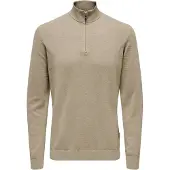 Only & Sons Troyer "ONSLOUI REG 12 MEL HALF ZIP KNIT NOOS"