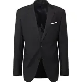 JOOP! Baukasten-Sakko mit Wollanteil Herren Modern Fit schwarz, 58 734852-0001-00580