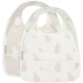 Jollein Miffy& Snuffy Lätzchen 2er-Pack, Nougat