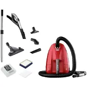 Nilfisk 128350554, 450 W, Zylinder-Vakuum, Trocken, Staubbeutel, 3,6 l, HEPA