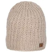 Fuza Wool of Denmark Damen Ulv Wollmütze - STK - beige