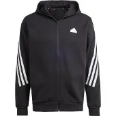 Adidas Sweatshirt mit Kapuze, die vollständig mit einem 3-Streifen-Reißverschluss versehen ist Future Icons