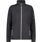 CMP Strickfleece in schwarz, Größe 38