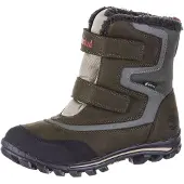 Timberland Jungen Klettstiefeletten Grün Gr. 35 wasserfest GORE-TEX mit herausnehmbarer Decksohle