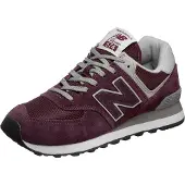 New Balance 574 Sneakers Laag - Bordeaux - Maat 46.5
