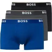 BOSS für Herren. 50475274 Pack 3 Troncal 3P blau, grau, marineblau, grau, marineblau (S), Heimtextilien, Baumwolle