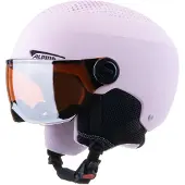 Alpina ZUPO VISOR Q LITE Helm in rosa, Größe 48-52
