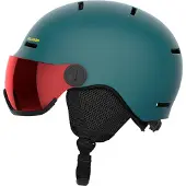 Salomon Kinder Helm HELMET ORKA VISOR North At/Un FLS RED