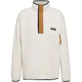Columbia - Halbdruck Fleece - Helvetia II Half Snap Fleece Chalk für Herren - Größe XL - Beige