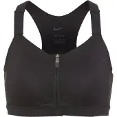 Nike Damen Top W NK DF ALPHA ZIP-FRONT BRA