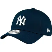 New Era Kappe League Essential 39THIRTY New York Yankees Unisex Black / White - M/L