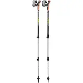 LEKI Traveller Alu black-silvergrey-neonyellow 90 - 130 cm