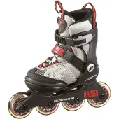 K2 RAIDER Inline Skates Jungen grau - rot Größe EU: 29 - 34