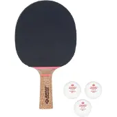 Donic Tischtennis-Set Donic-Schildkröt Tischtennis-Geschenkset Persson 600, 1 Schläger mit Kork-Grif