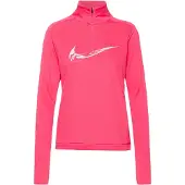 Nike Damen Sweatshirt Swoosh Dri-FIT 1/4-Zip Running Mid Layer