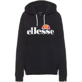Ellesse Kapuzensweatshirt "TORICES OVER HEAD HOODY", Damen, Gr. 38, schwarz, Obermaterial: 80% Baumwolle, 20% Polyester, Basic hüftbedeckend, Bündchen, Sweatshirts Kapuzensweatshirt
