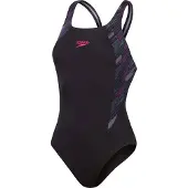 Speedo END+ Hyper Boom Splice Muscleback Badeanzug Damen 36