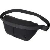 Kapten & Son Chest Bag Sveg All Black | Uni | Minimalistische funktionale 1L Crossbody Bag | Für Fashion Lover, ideal für Reisen | Vegan & Wasserabweisend | Praktische Innenfächer für Organisation