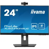 Iiyama ProLite XUB2490HSUC-B5 (EOL), 60,5 cm (23.8"), 1920 x 1080 Pixel, Full HD, LED, 4 ms, Schwarz