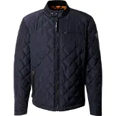 Replay Herren Steppjacke Übergangsjacke ohne Kapuze, Deep Blue 498 (Blau), L