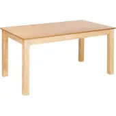 Beliani Ausziehtisch Naturfarbene Esche MDF-Tischplatte mit Holzbeinen 160/240 x 90 cm Rechteckig Holzoptik Modern Esszimmer Ausstattung Esstisch Ausziehbar