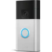 Ring Akku-Videotürklinger, Farbe:Weiß