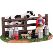 Lemax Victorian dairy farmer Weihnachtsfigur (mix)