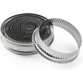 Hendi Ausstechformtrommel 14er-Set Edelstahl Rund Glatt 18-108 mm